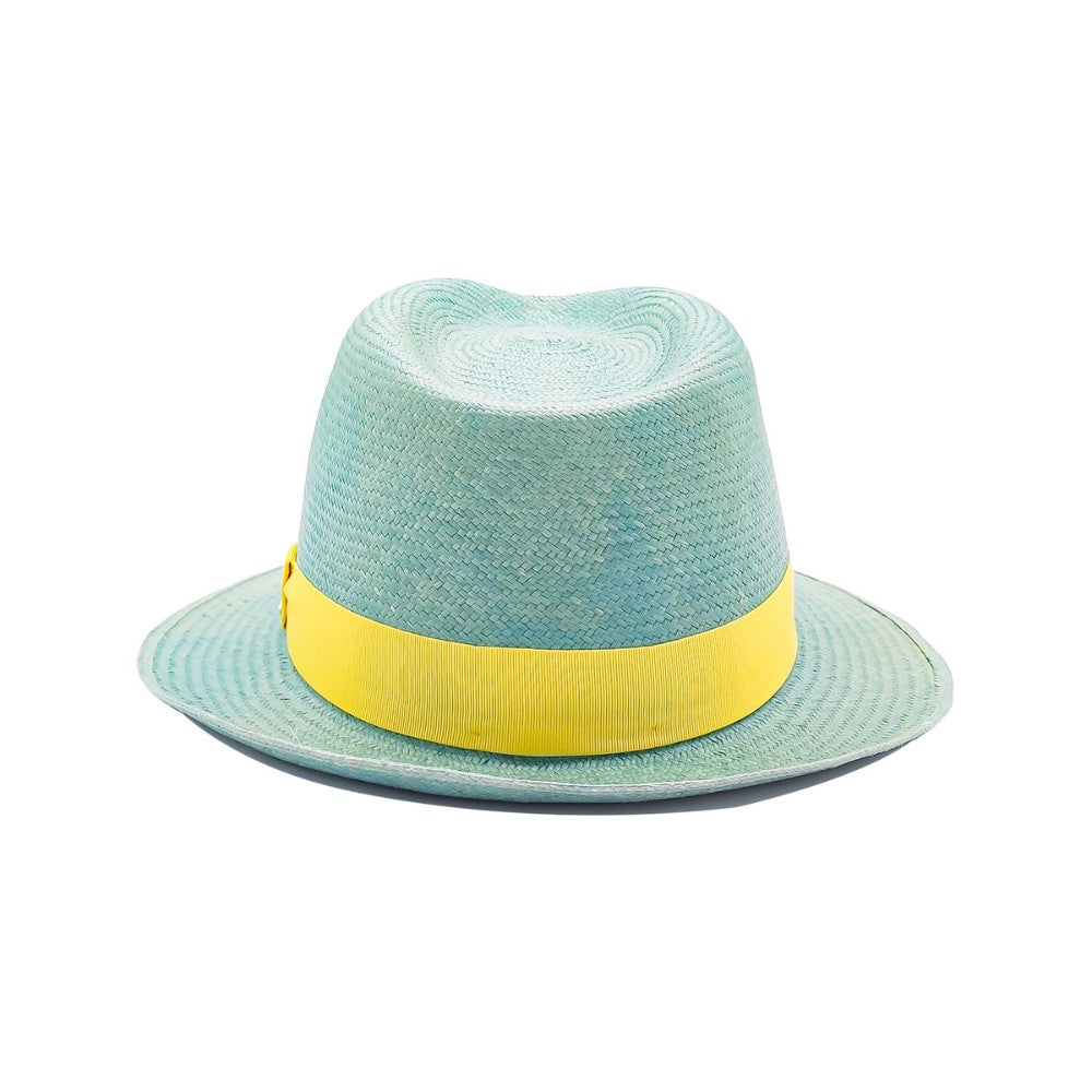 doria-1905-droplet-cappello-in-paglia-panama-cuenca-azzurro-mare-con-cinta-giall image 4