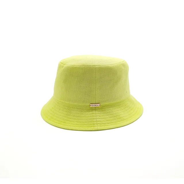 doria-1905-bel-air-berretto-bucket-in-denim-limone image 1