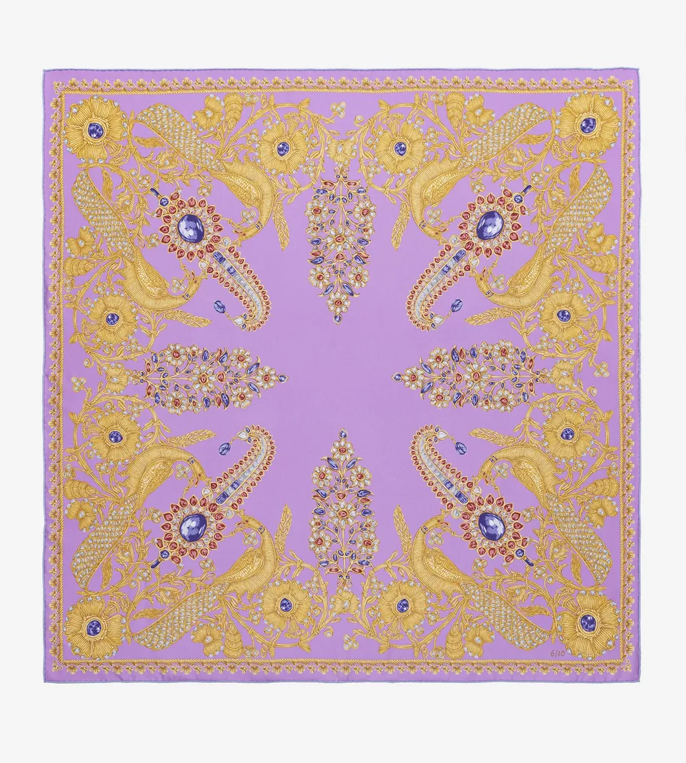 mantero-1902-archivio-n-56-maharaja-classic-carr-reverse-90x90-cm image 1