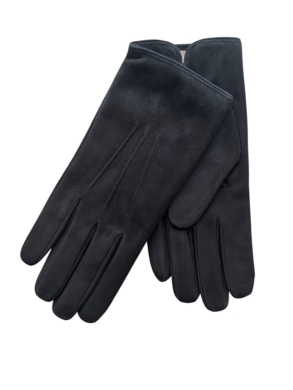 merola-gloves-guanti-in-pelle-scamosciata-foderati-in-cashmere-made-in-italy image 1