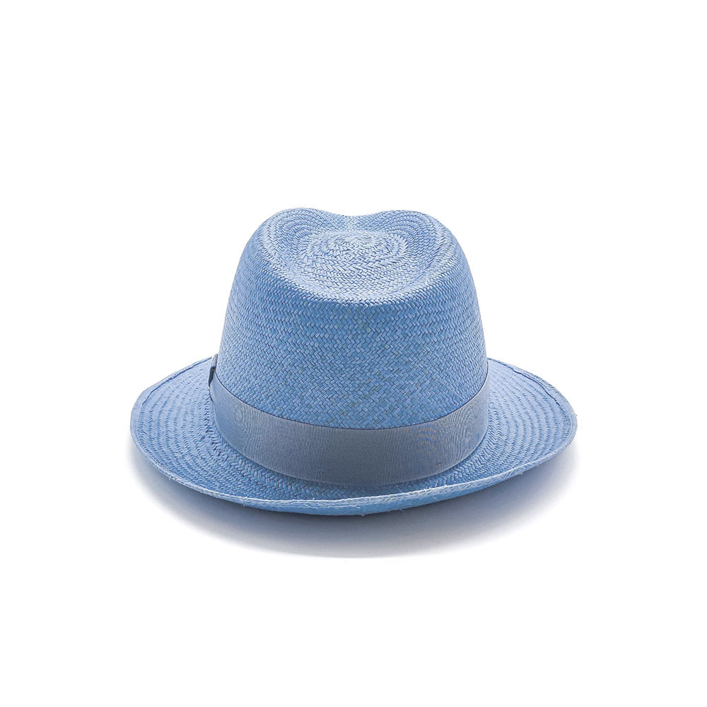 doria-1905-droplet-cappello-panama-tesa-piccola-azzurro-orizzonte image 4