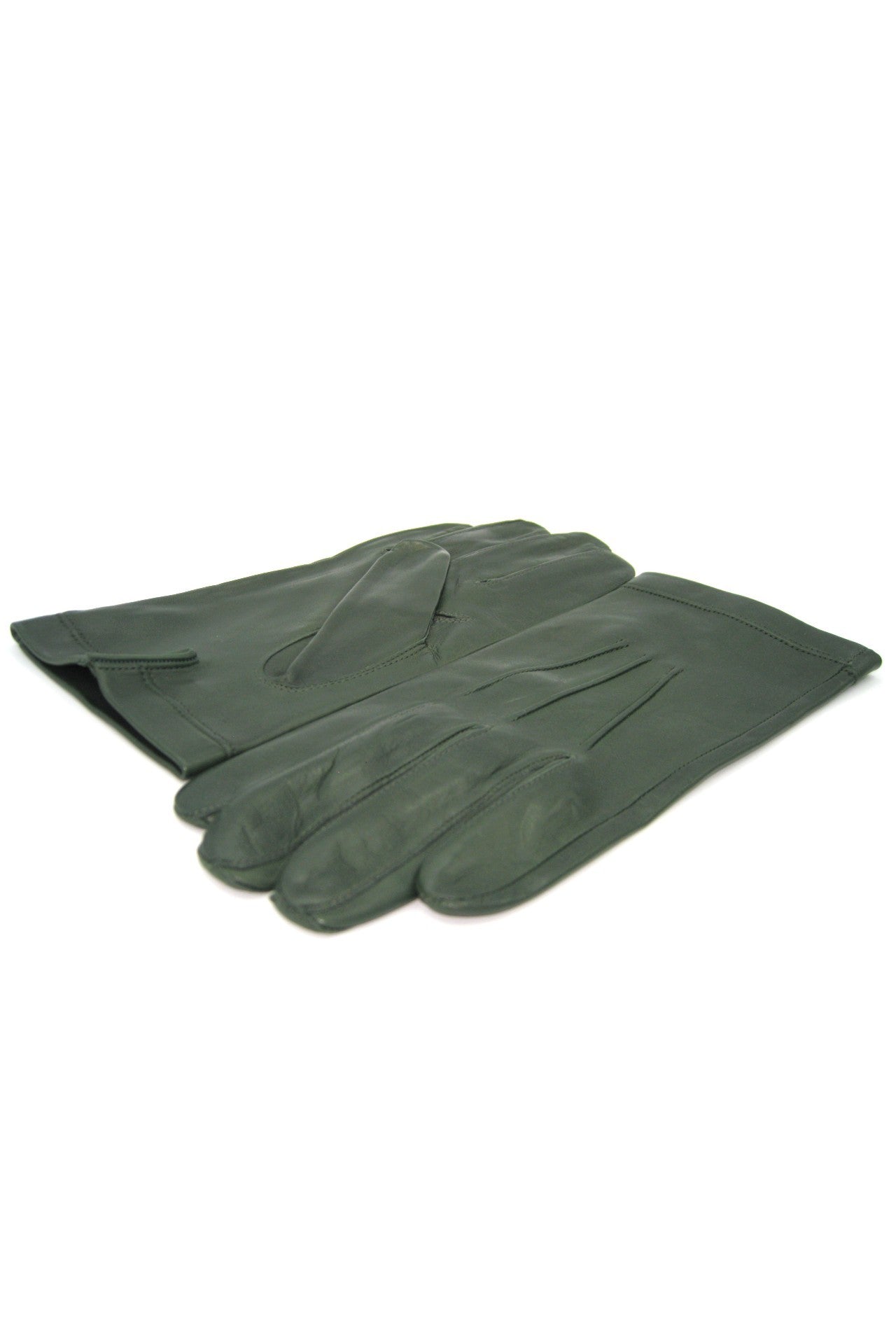 sermoneta-gloves-guanto-classico-2bt-in-nappa-foderato-seta-verde-scuro image 3