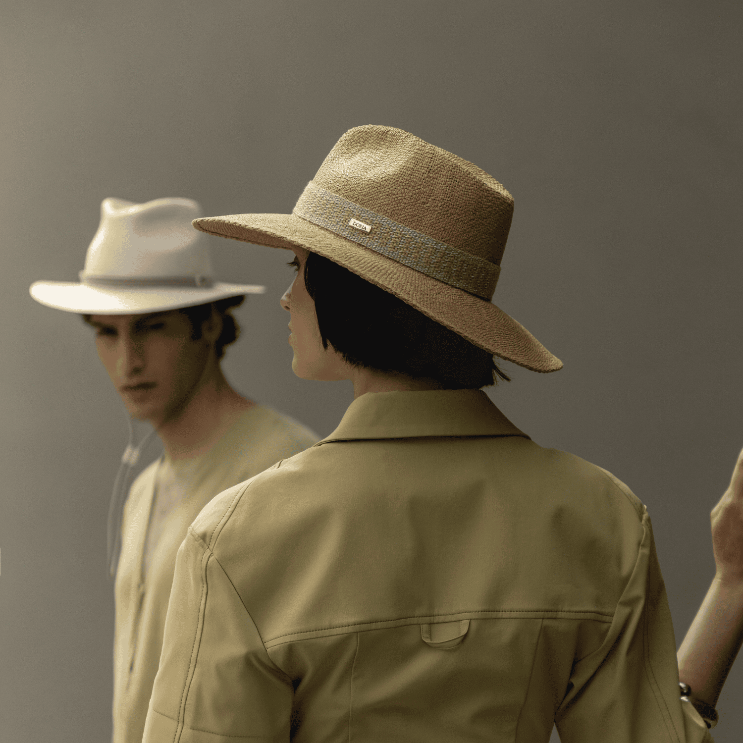 doria-1905-ritha-cappello-drop-tesa-larga-papier-cinta-peppermint image 2