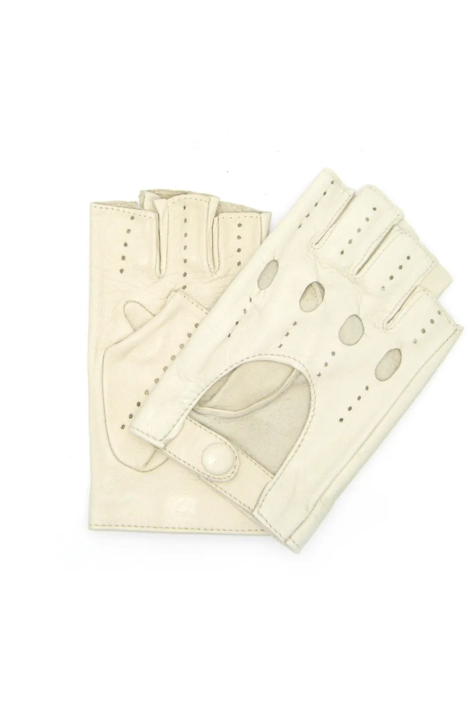 sermoneta-gloves-guanto-nappa-da-guida-mezze-dita-panna image 1
