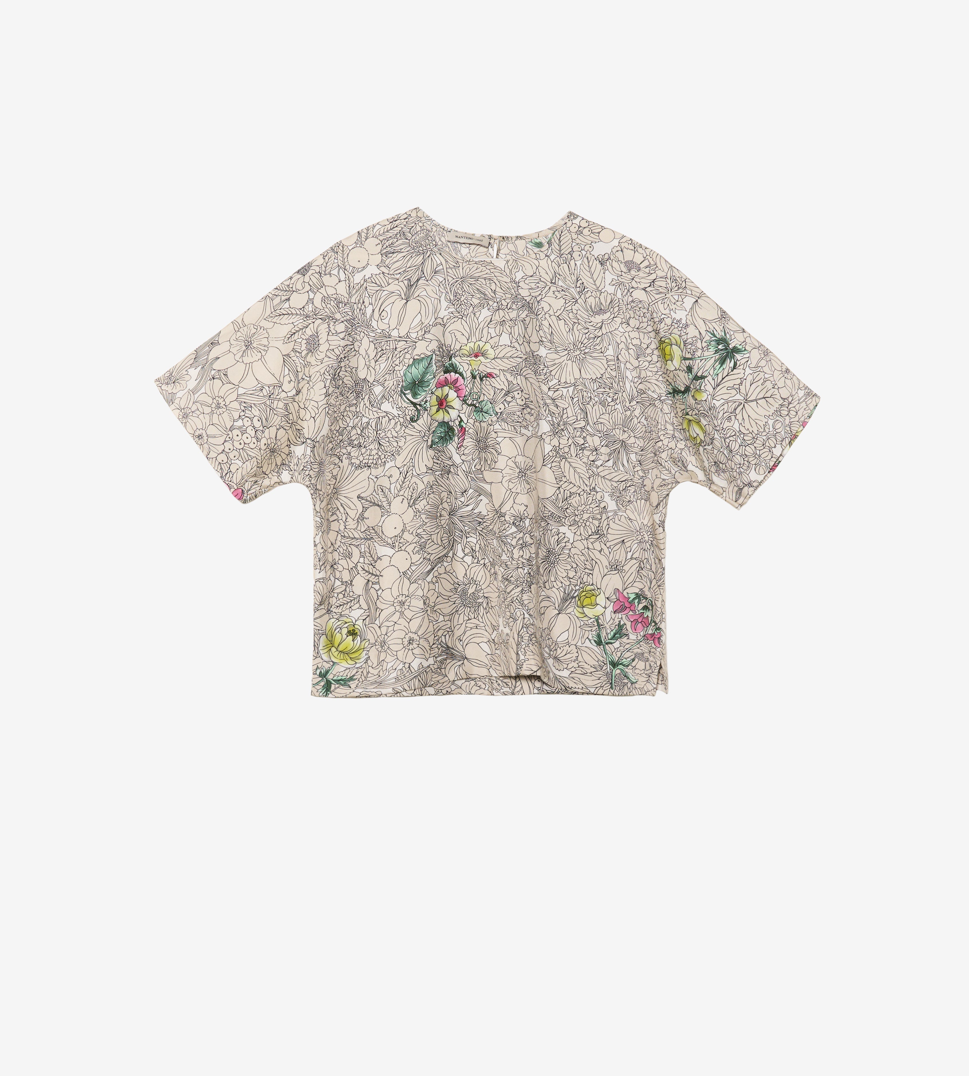 mantero-1902-charlotte-kimono-t-shirt-con-bottone-in-resina image 2
