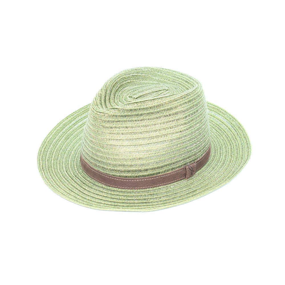 doria-1905-orlando-drop-cappello-in-treccia-di-canapa-cuoio image 1