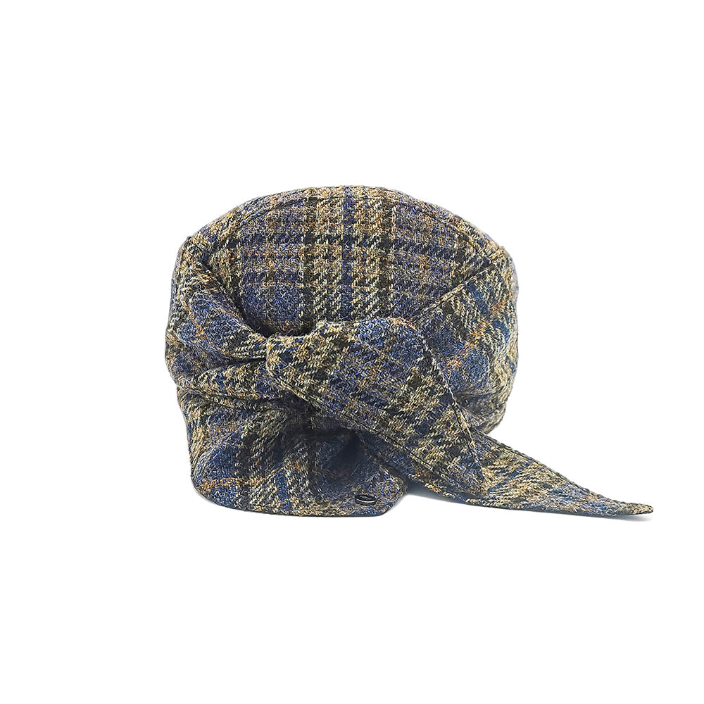 doria-1905-carr-coppola-con-foulard-bandana-in-lana-vergine-scozzese image 2