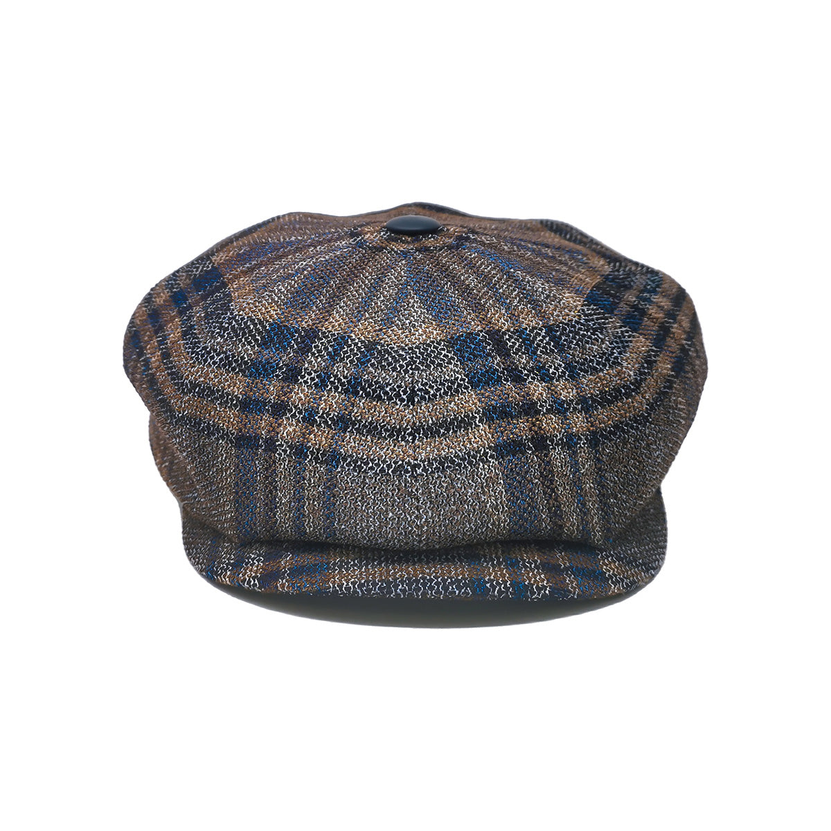 doria-1905-shelby-coppola-irlandese-8-spicchi-tartan-seta-lino image 2
