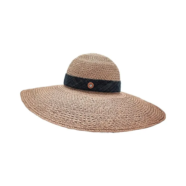 doria-1905-rose-cappello-panama-a-tesa-larga-beige-arso image 1