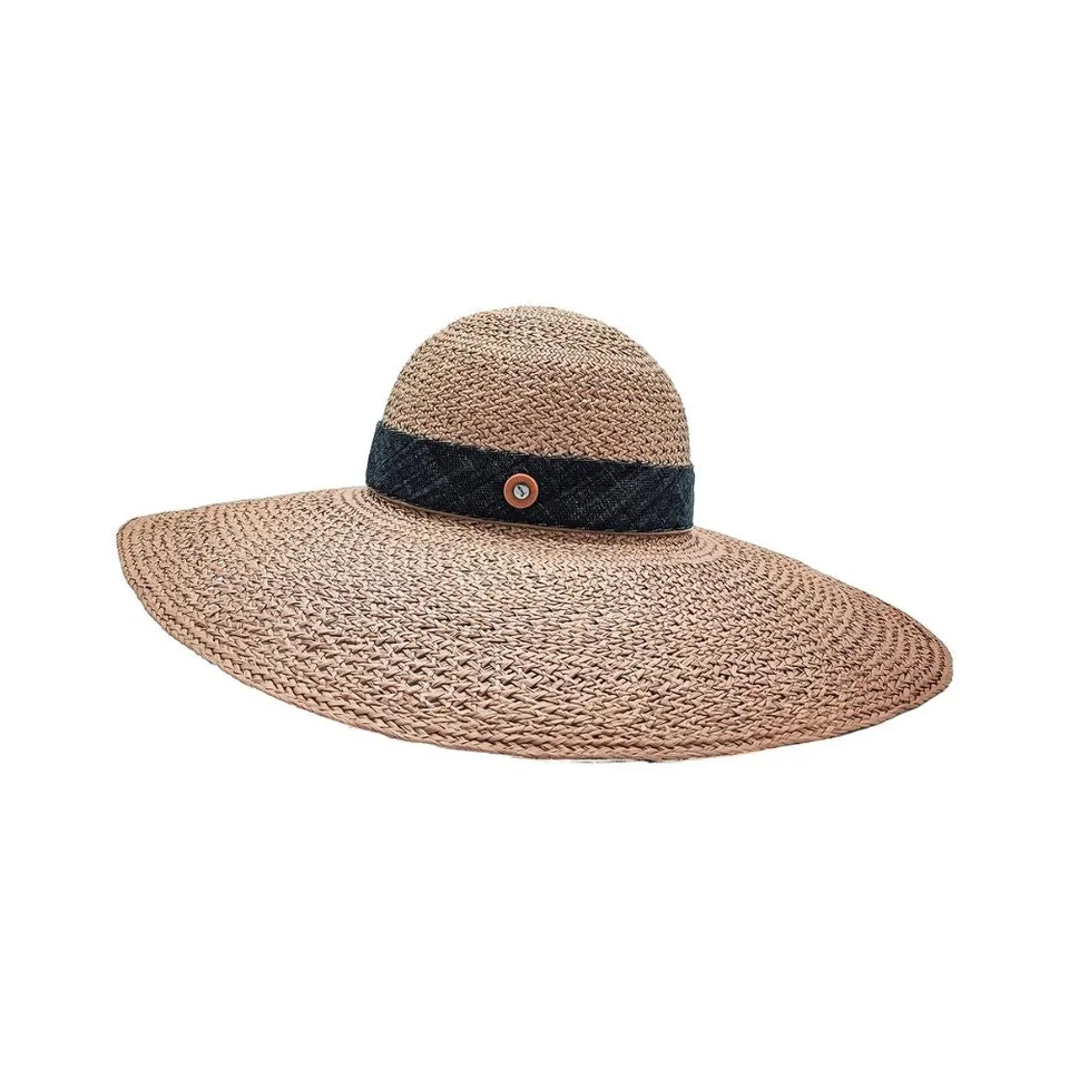 doria-1905-rose-cappello-panama-a-tesa-larga-beige-arso image 1