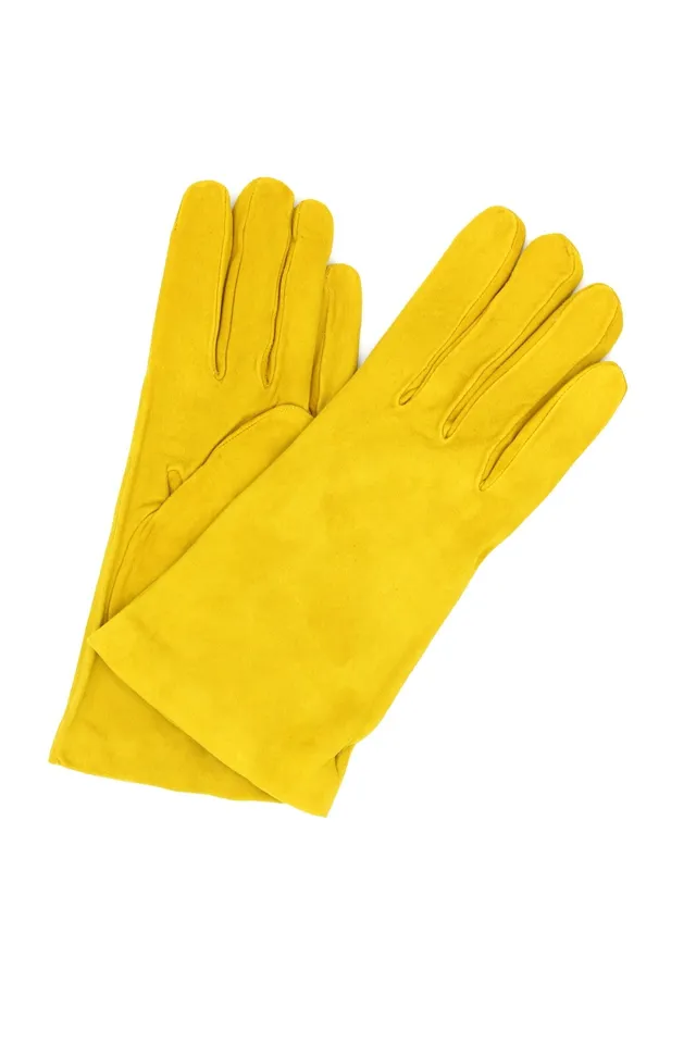 sermoneta-gloves-guanto-classico-in-nappa-scamosciato-foderato-cashmere-giallo image 1