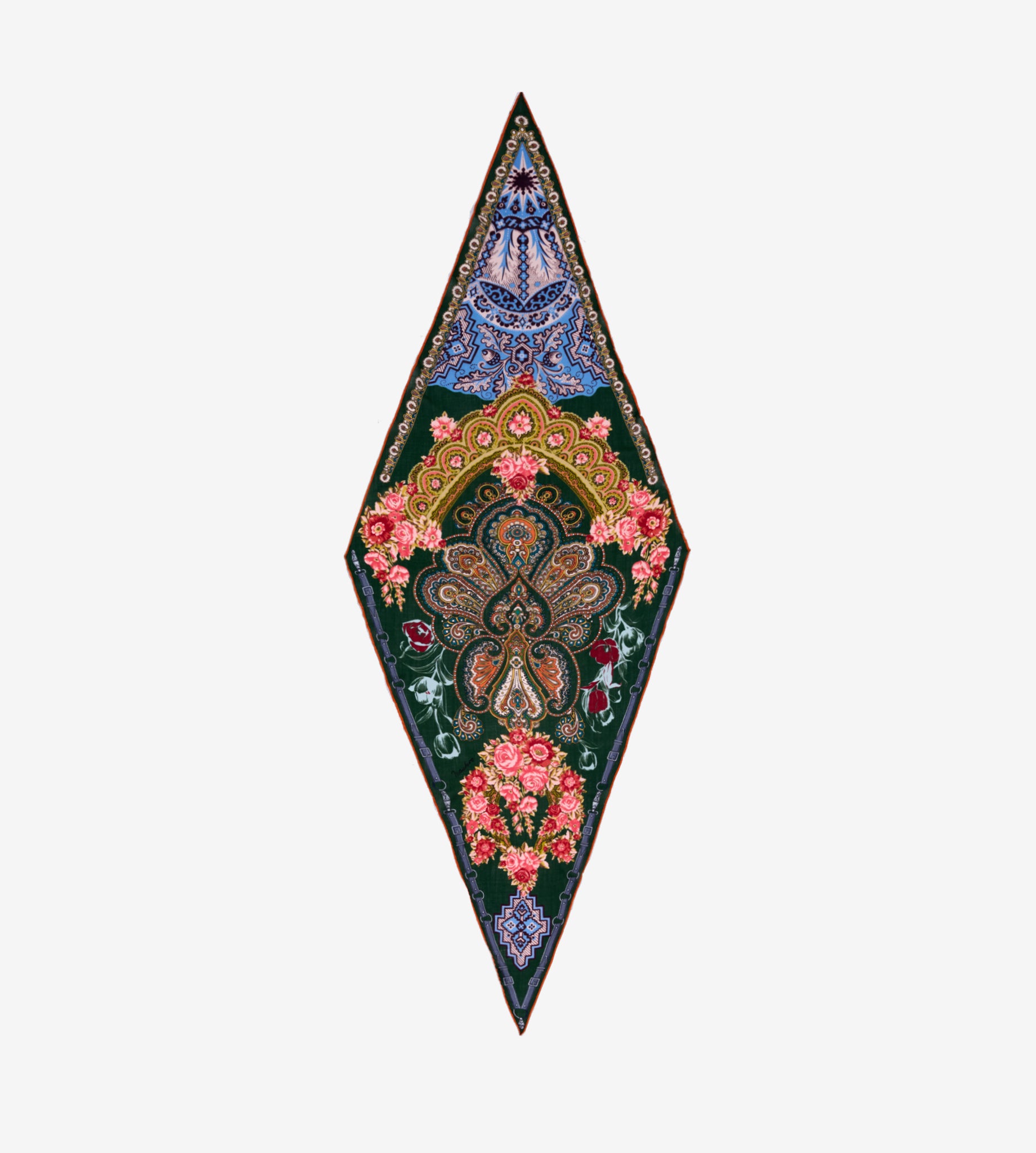 mantero-1902-brick-lane-sciarpa-losanga-68x200-cm image 1