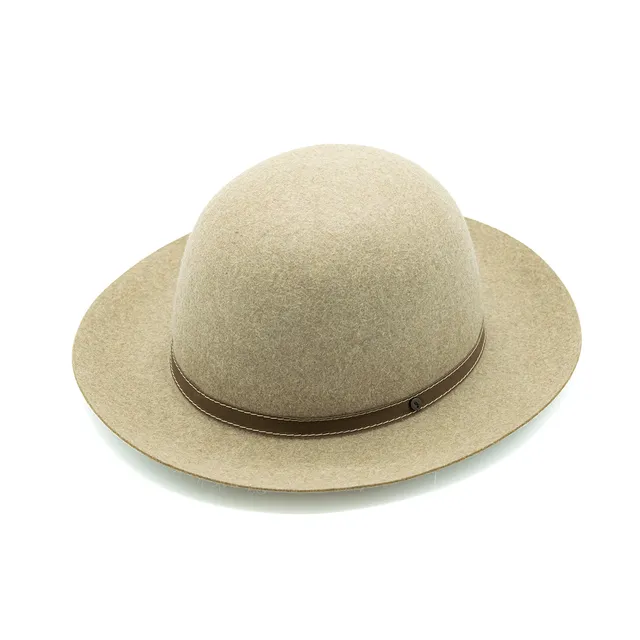 doria-1905-roller-cappello-arrotolabile-in-feltro-di-lapin-melange-beige image 1