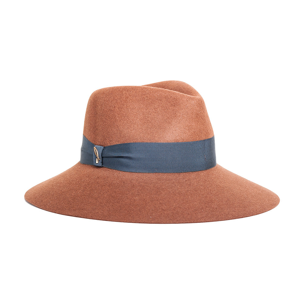 doria-1905-sabina-cappello-drop-donna-feltro-lapin-castagna image 1