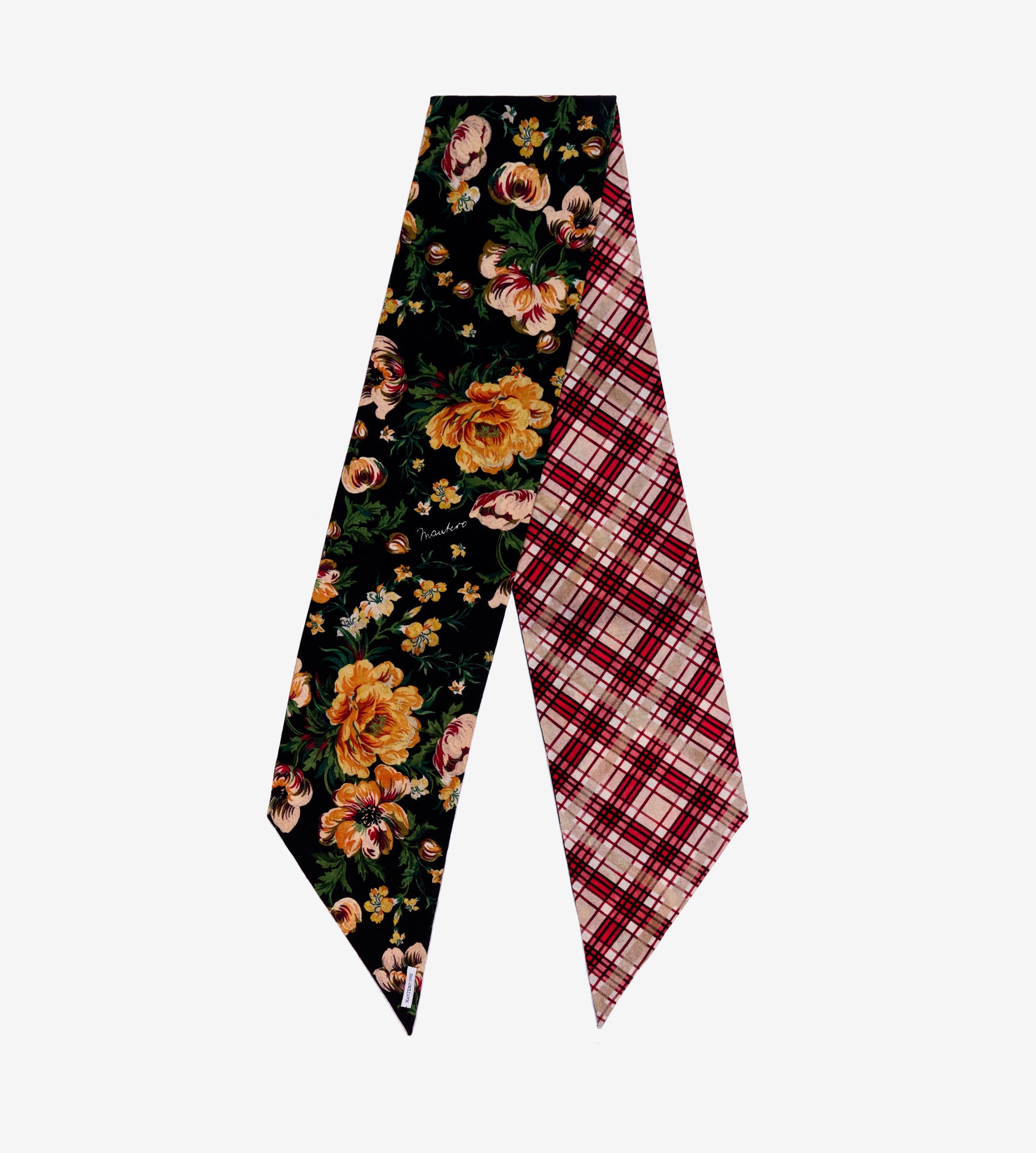mantero-1902-camilla-bandeau-double-face-22-2x220-cm-con-punta-tagliata-made-in- image 1