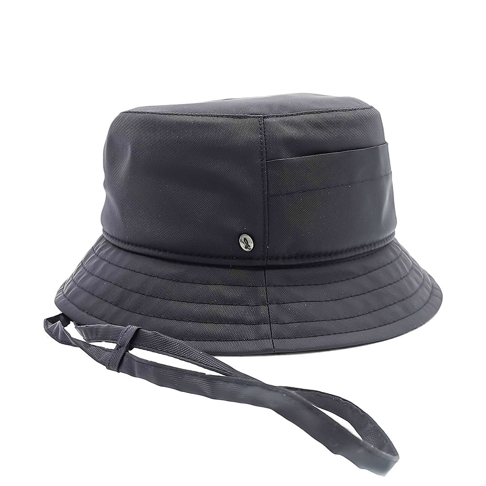 doria-1905-boris-cappello-bucket-in-tessuto-impermeabile-blu image 3