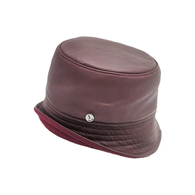 doria-1905-samuel-k-cappello-bucket-in-nappa-negroamaro image 1