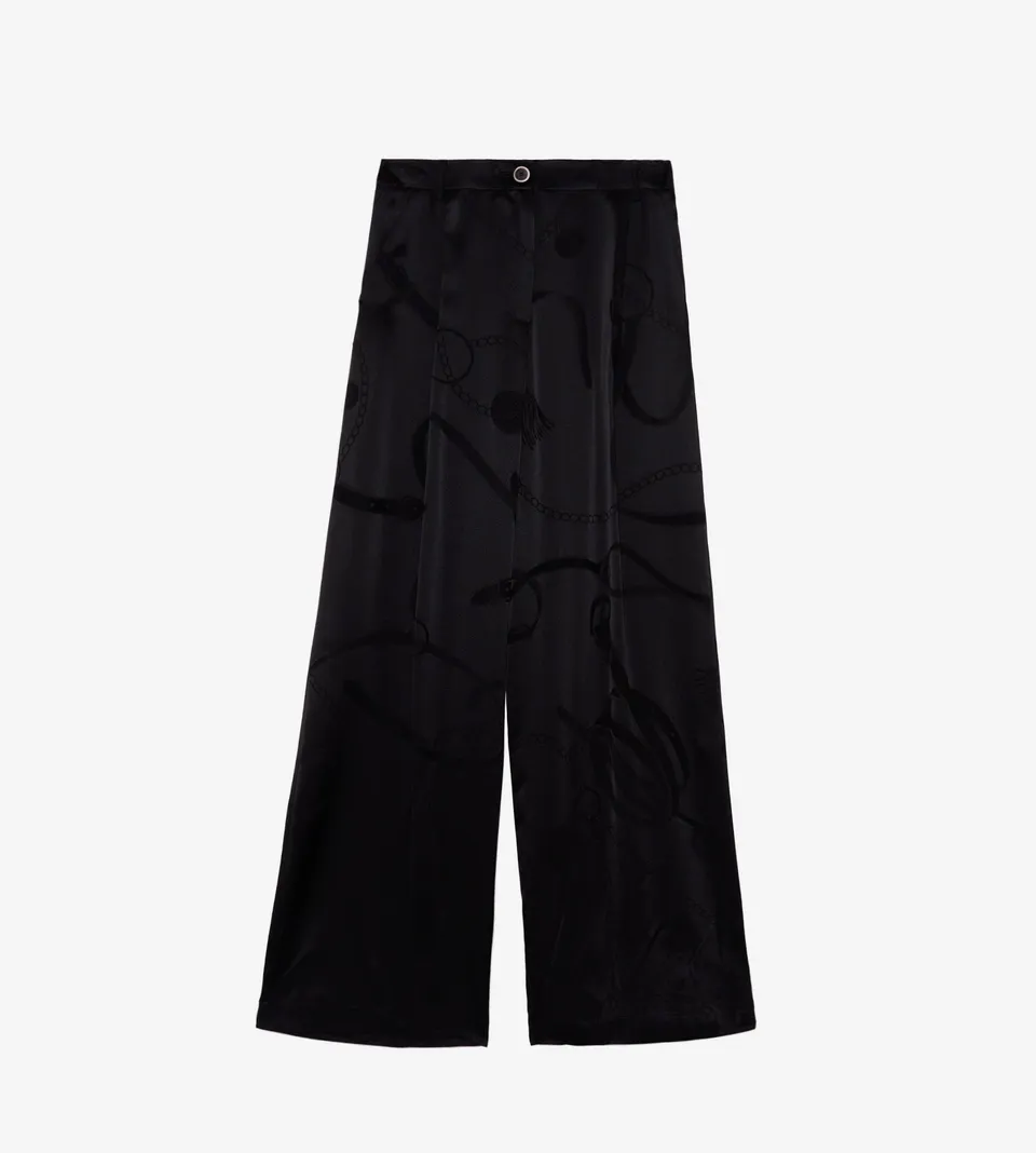 mantero-1902-colette-pantaloni-a-palazzo-flare image 1