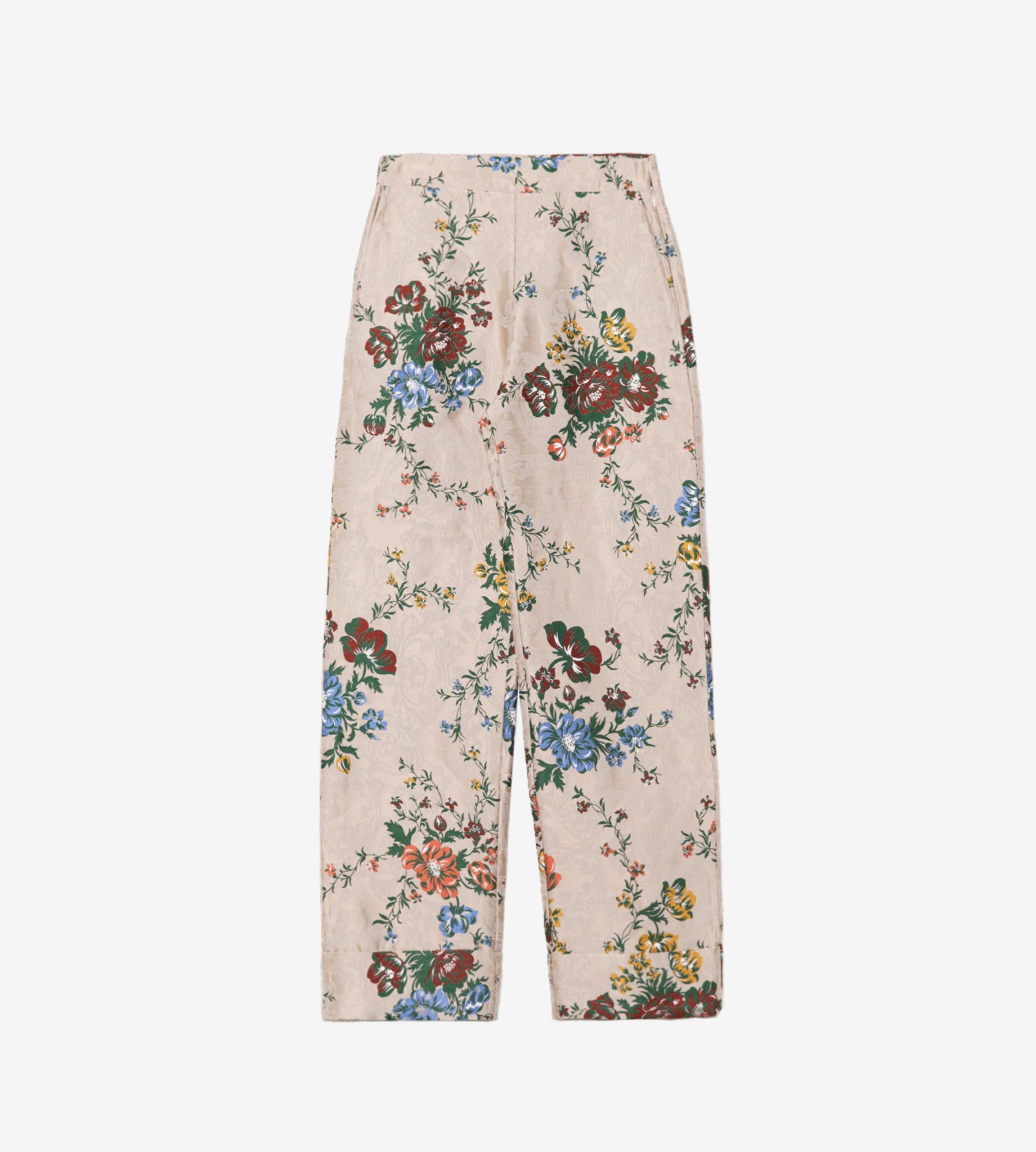 mantero-1902-marzia-pantaloni-culotte-regular-con-risvolto image 1