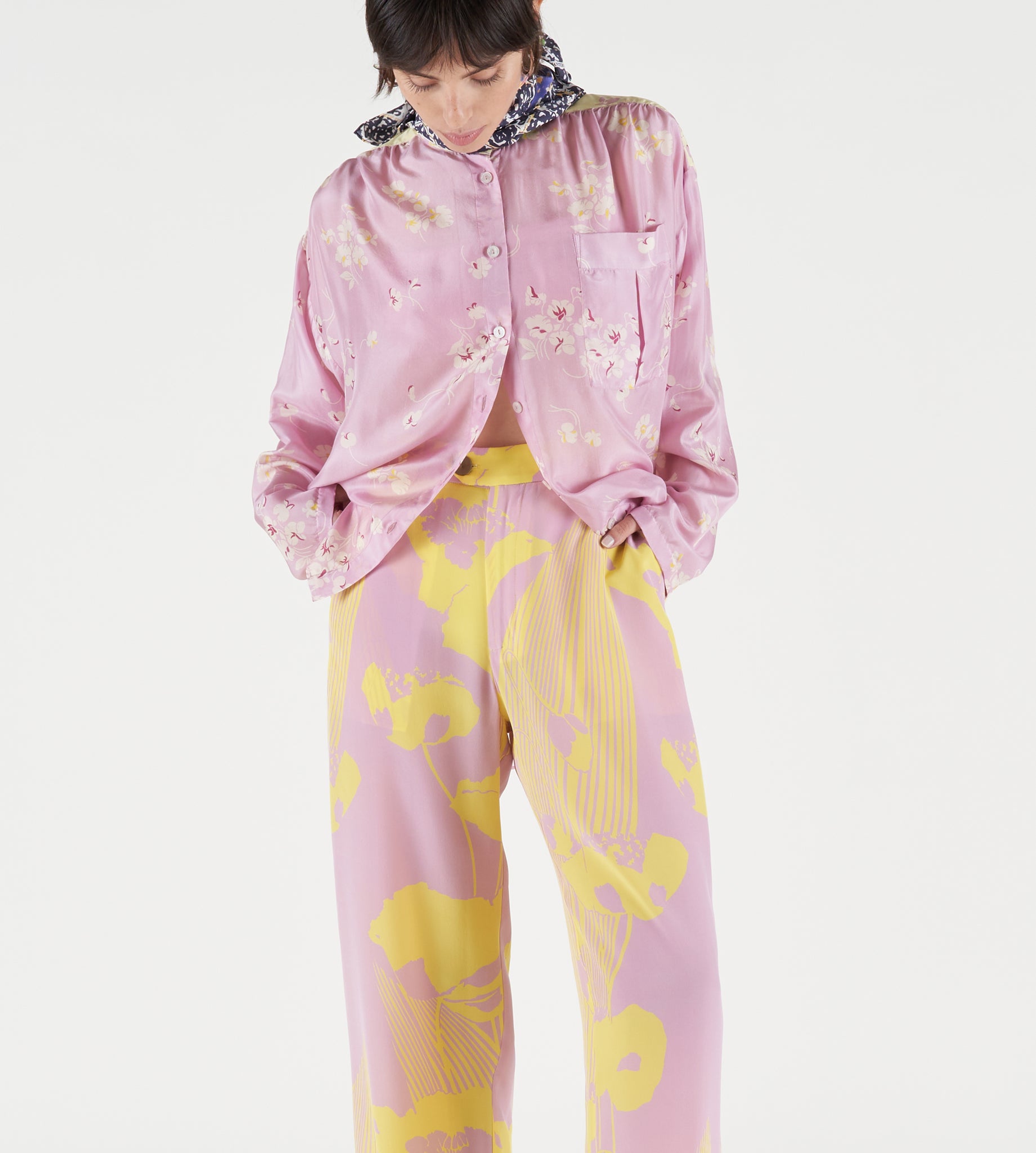 mantero-1902-haley-camicia-morbida-in-seta-over image 2