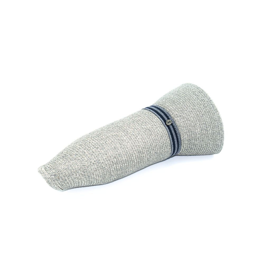 doria-1905-cappello-a-cupola-libera-in-treccia-di-papier-grigio image 2