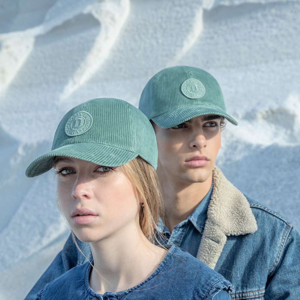 doria-1905-icon-baseball-cap-velluto-a-coste-verde-menta image 2