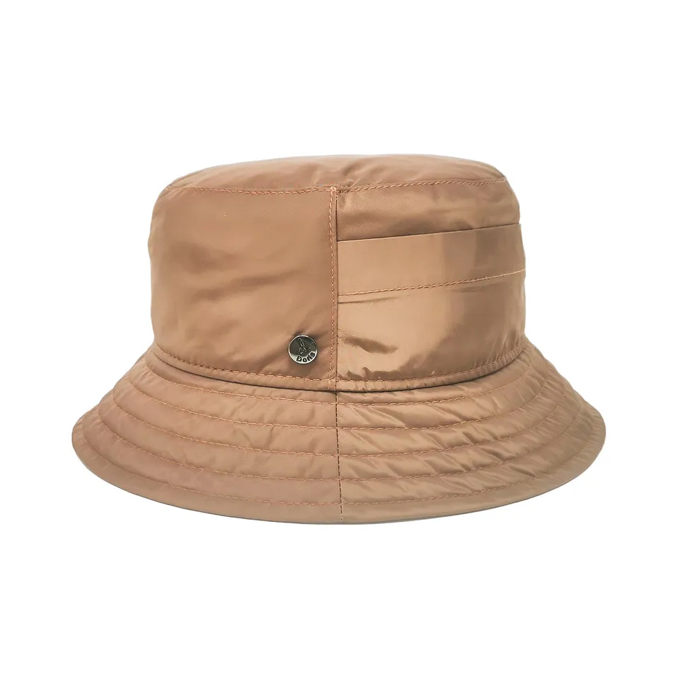 doria-1905-boris-rain-cappello-bucket-impermeabile-marrone-torba image 1