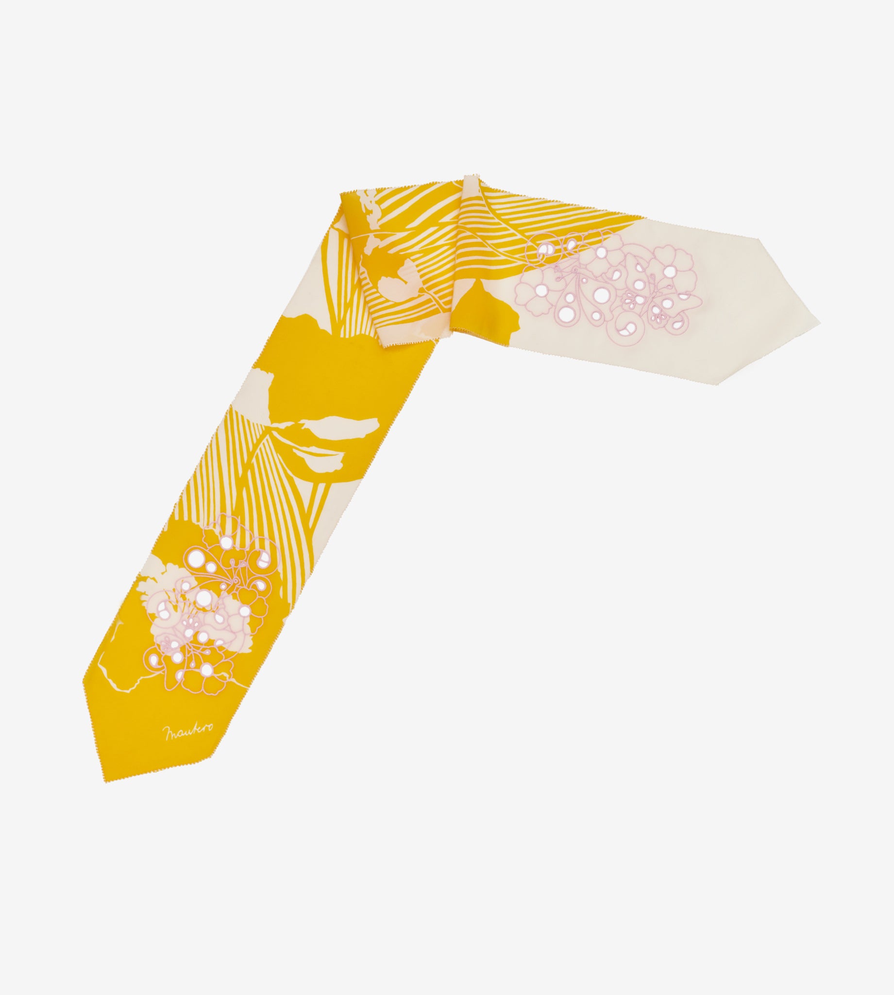 mantero-1902-muguet-bandeau-foulard-in-seta-con-ricamo-floreale-16x130-cm-made-i-2 image 3