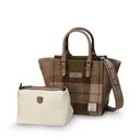 cappellificio-biellese-1935-the-medium-caillie-tote-chestnut-tartan image 1