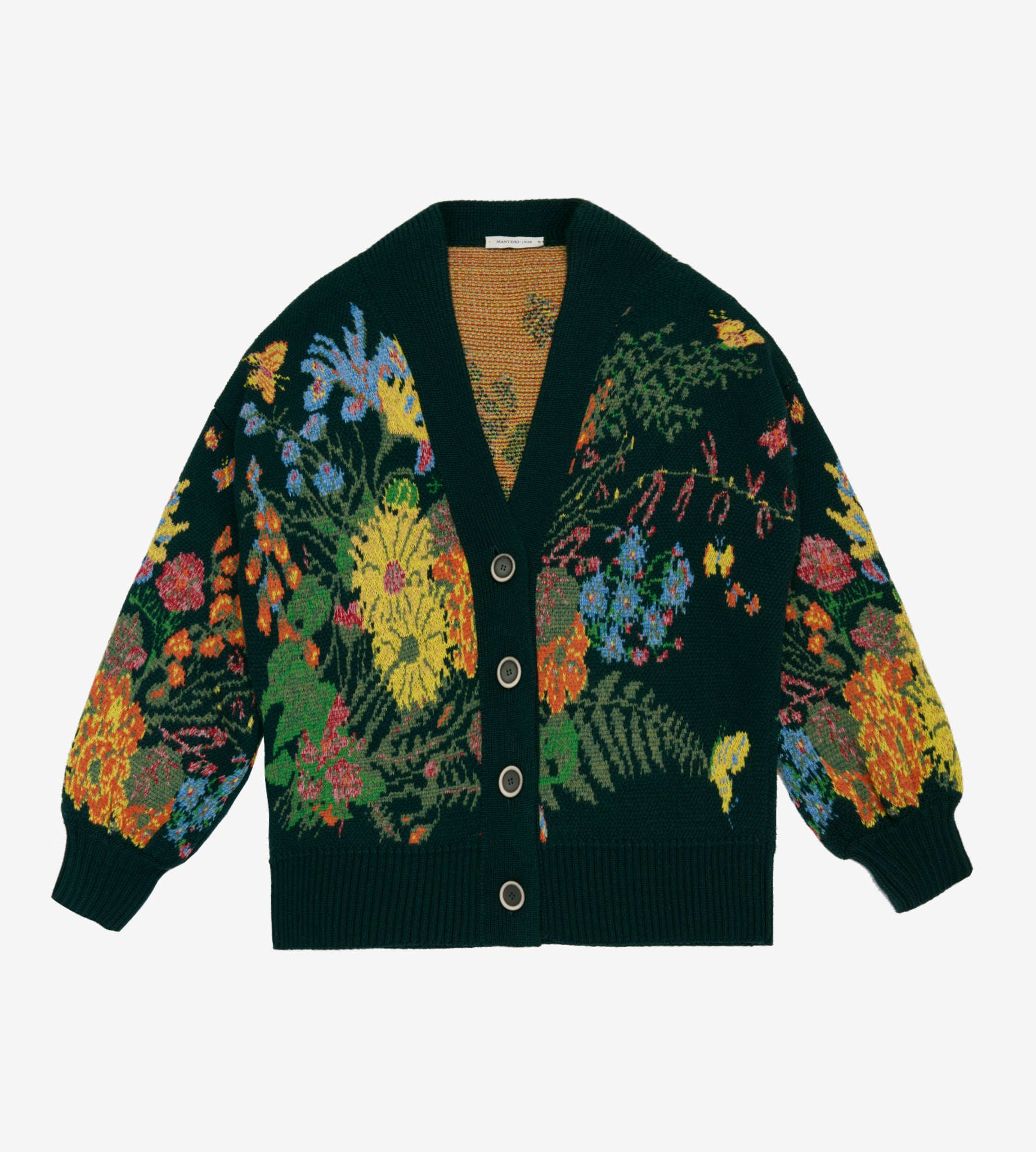 mantero-1902-claude-cardigan-oversize-in-jacquard-di-lana image 1