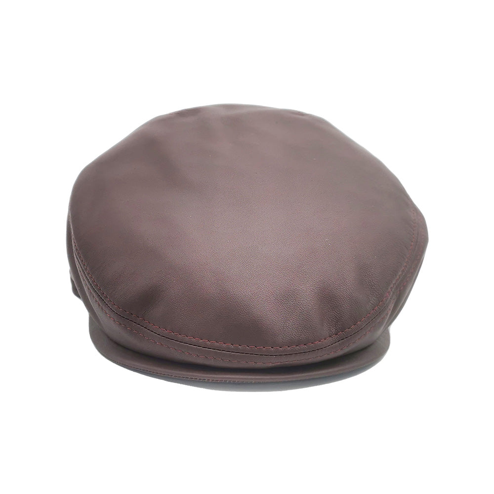 doria-1905-golf-coppola-driver-pelle-bordeaux-piatto-stretto image 3