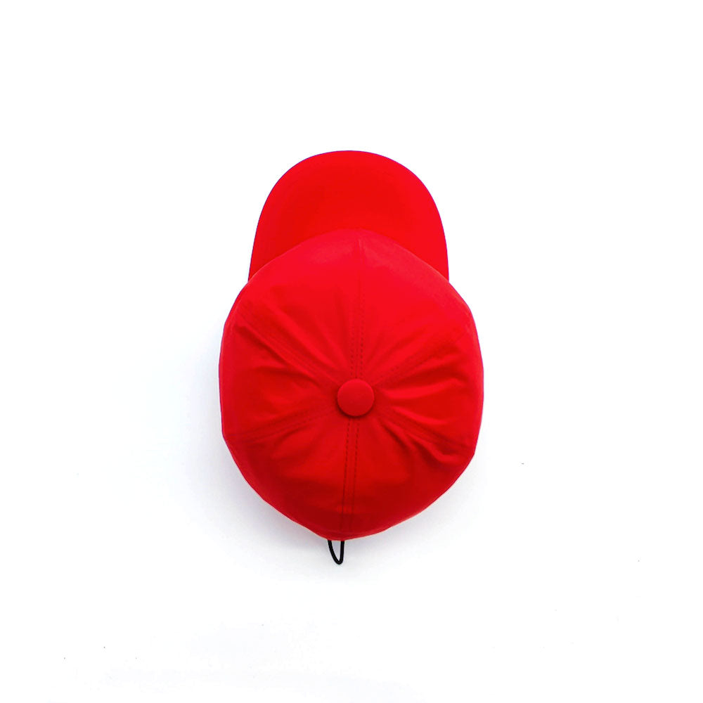 doria-1905-eolo-rain-billy-cappello-baseball-impermeabile-rosso-fuoco image 4