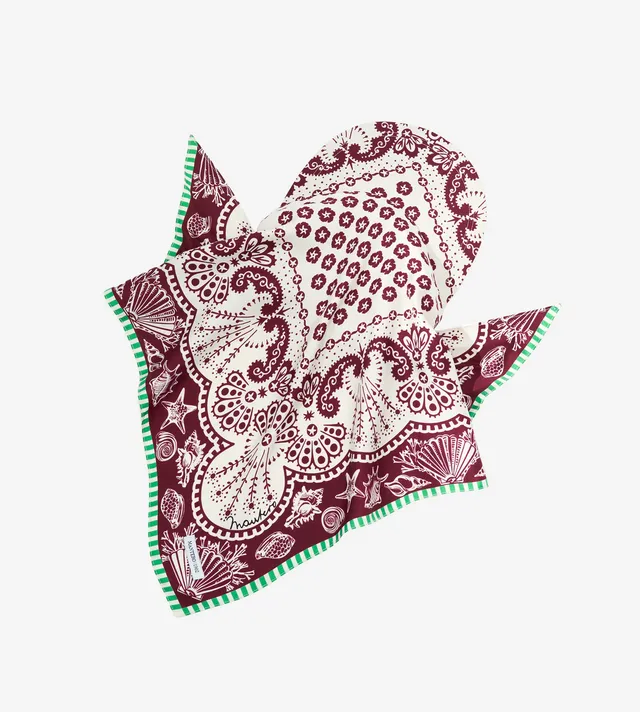 mantero-1902-zoey-bandana-con-visiera-in-seta image 1