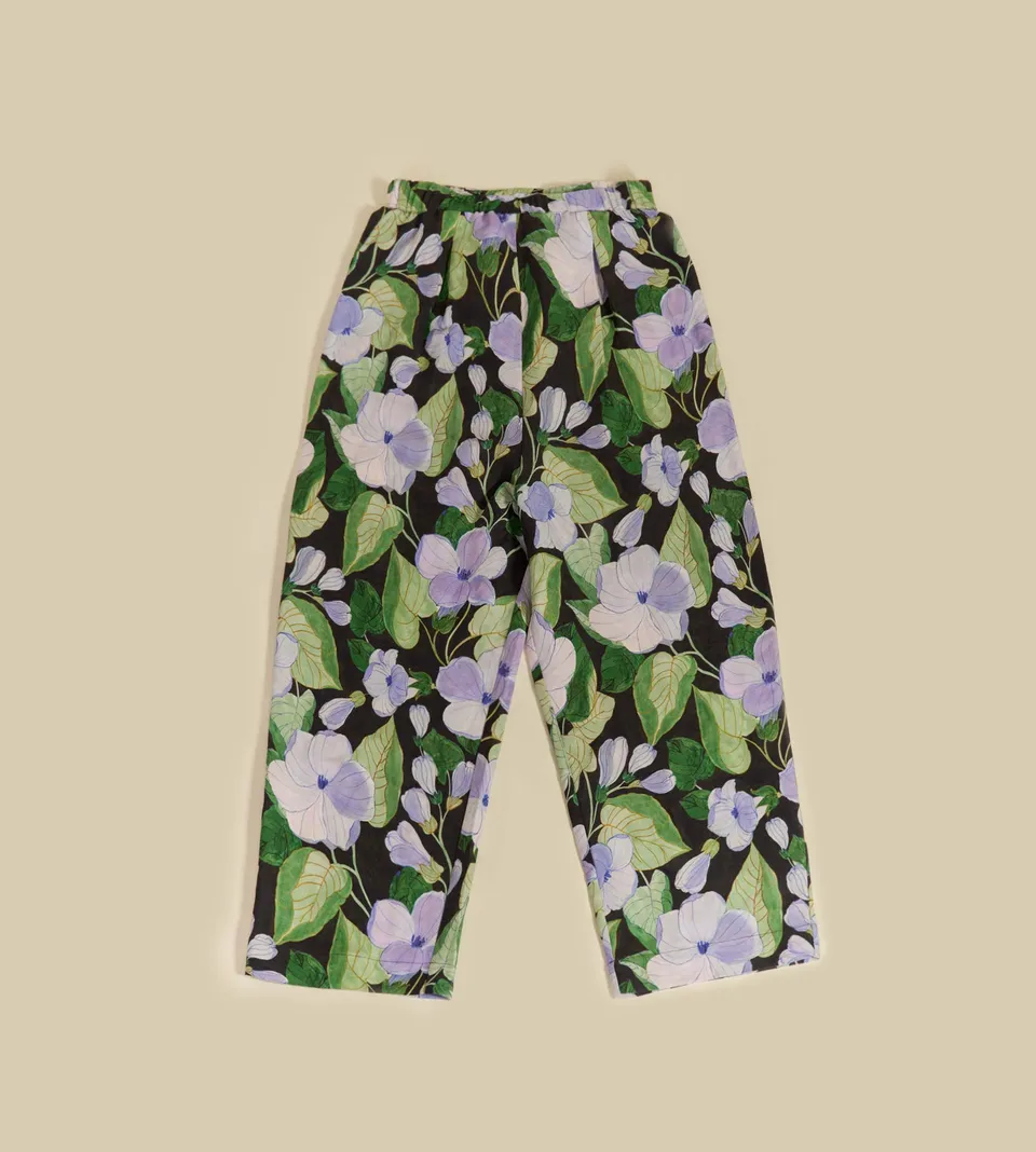 mantero-1902-flow-pantalone-crop-unisex-a-gamba-larga image 1