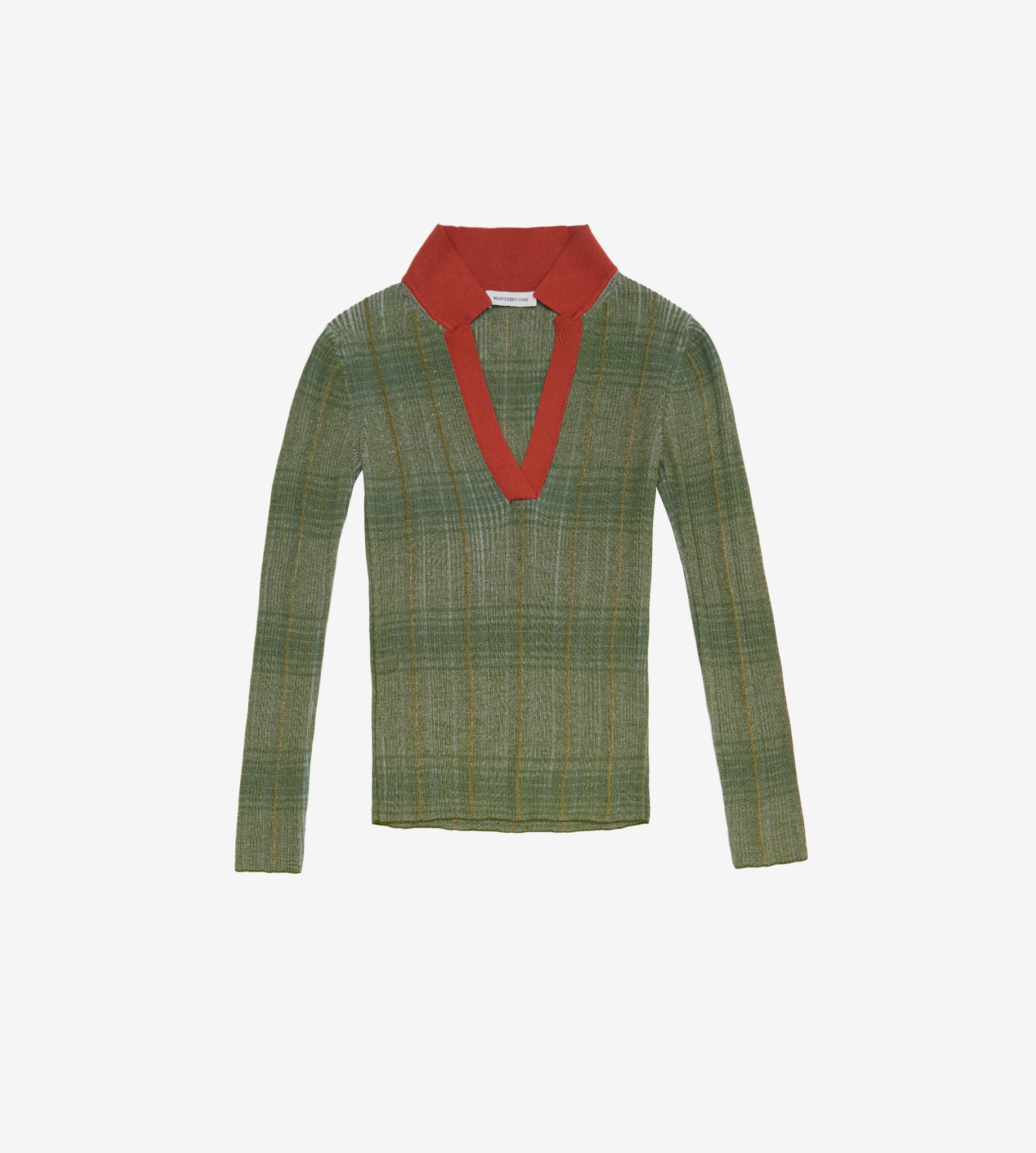 mantero-1902-luisa-maglia-serafino-a-costine-vanis-in-viscosa-e-lana image 1