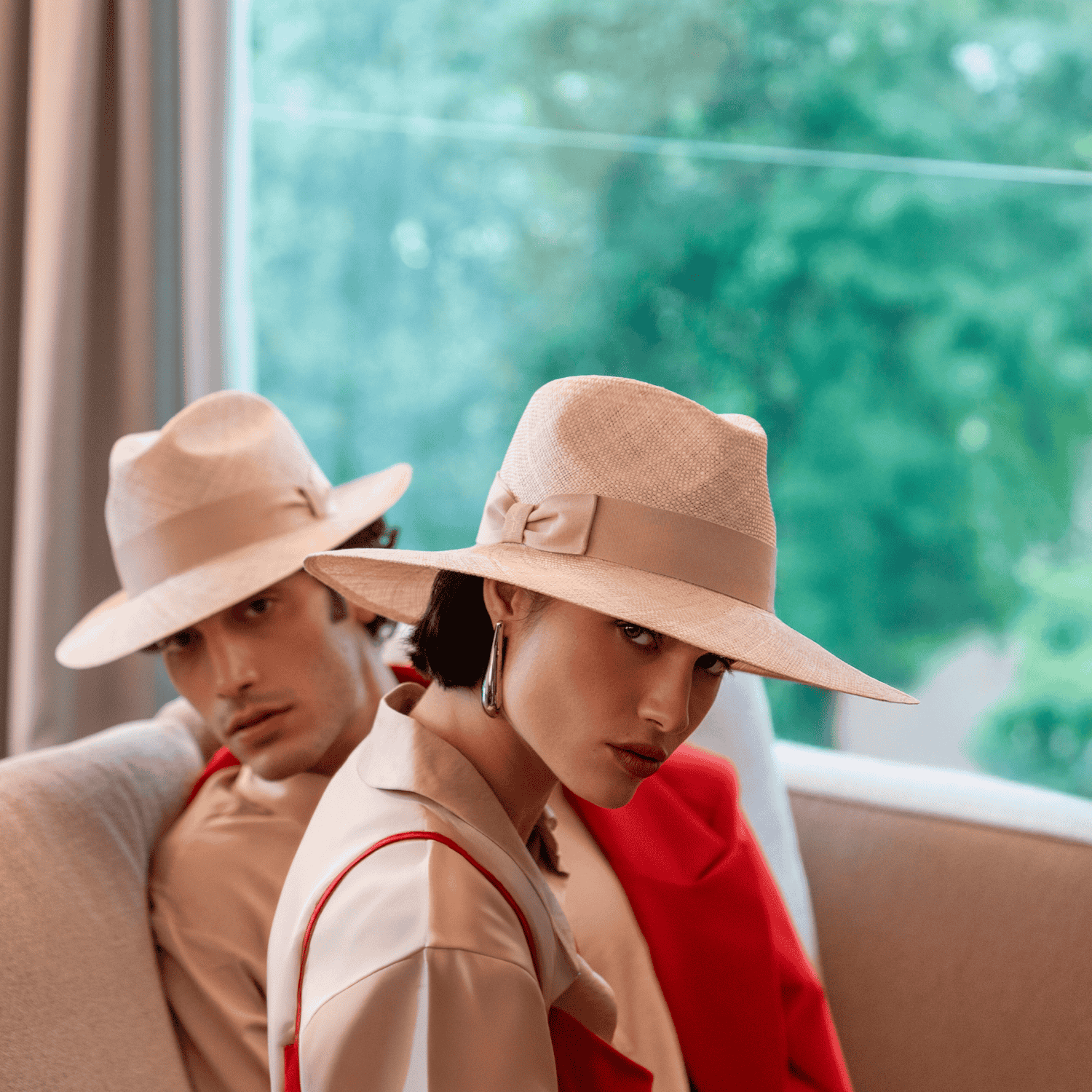 doria-1905-doride-cappello-drop-donna-tesa-larga-paglia-sisal-naturale image 2