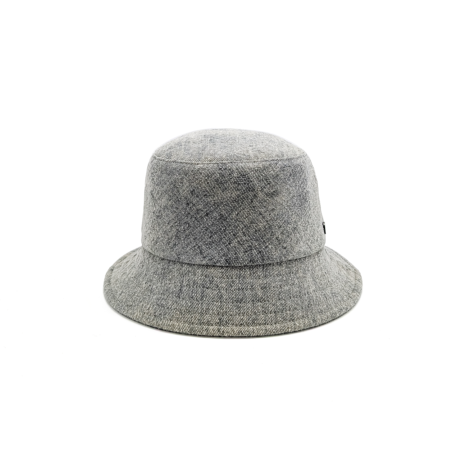 doria-1905-boris-cappello-bucket-denim-raw-olive image 3
