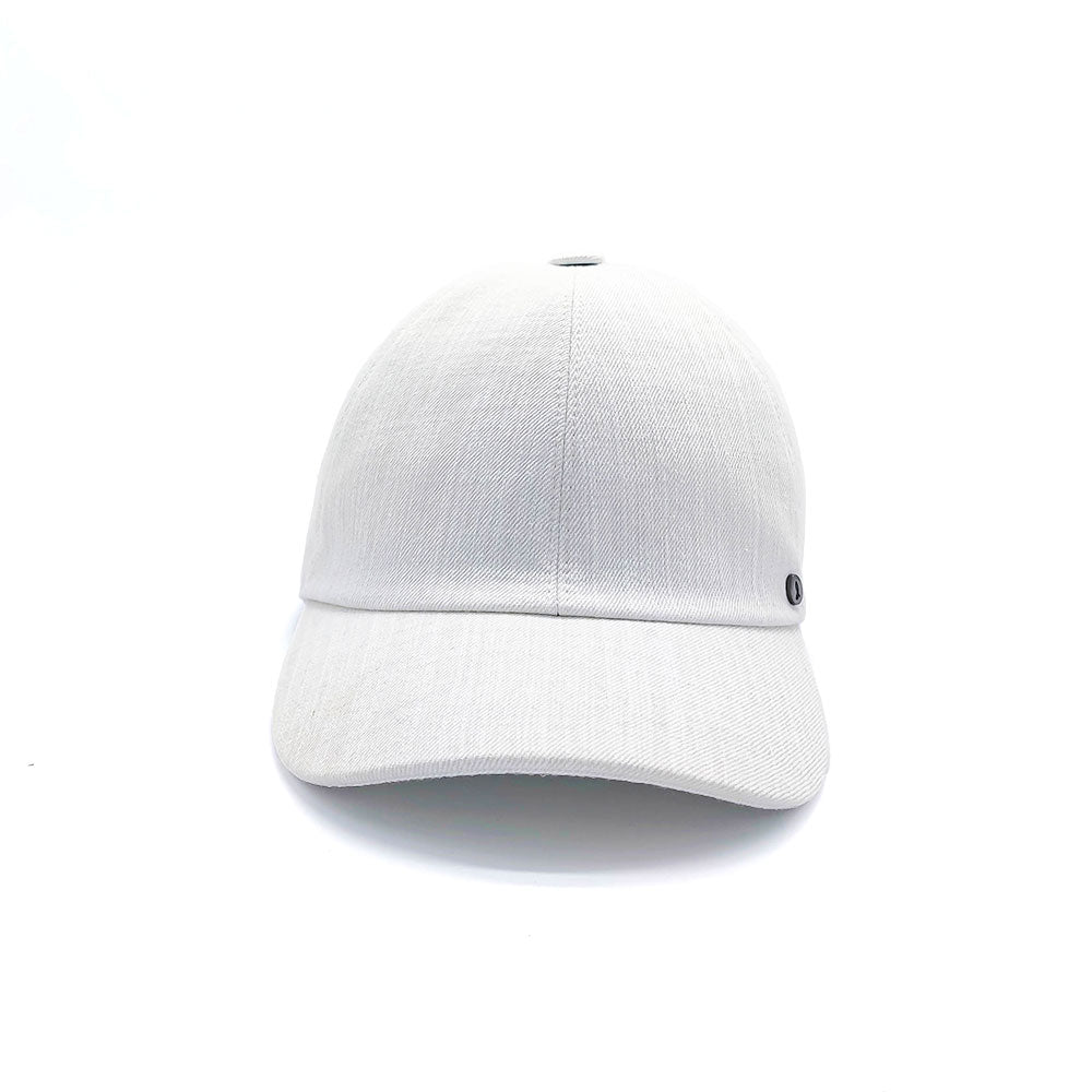 doria-1905-billy-cappello-da-baseball-sfilato-in-cotone-denim-gesso image 3