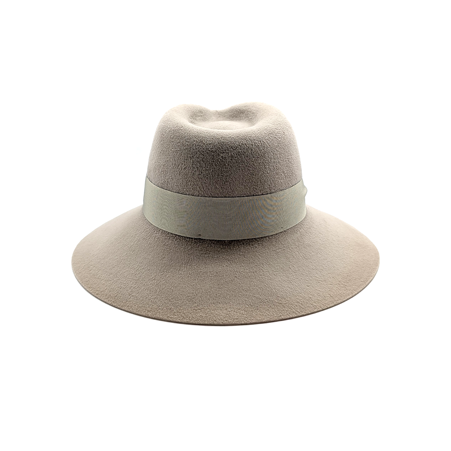 doria-1905-drop-cappello-a-tesa-larga-in-feltro-di-lapin-velour-nocciola image 4
