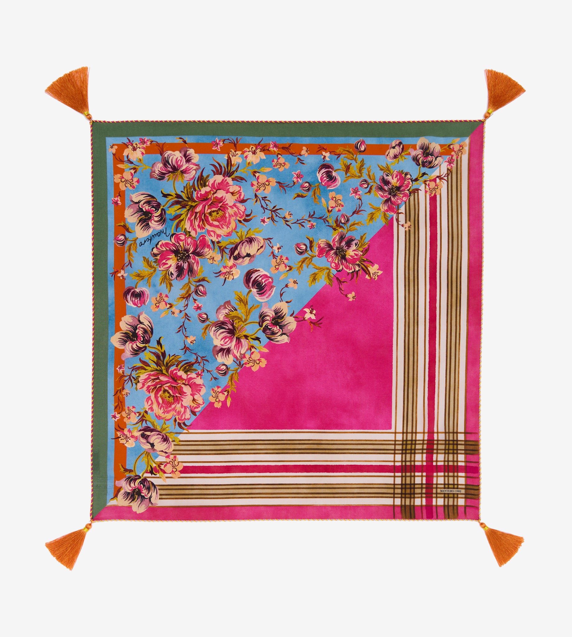 mantero-1902-romeo-and-juliet-small-carr-70x70-cm image 1