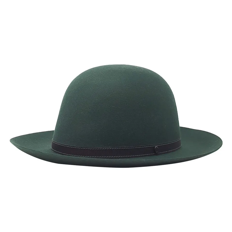 doria-1905-roller-cappello-arrotolabile-feltro-verde-abete image 1
