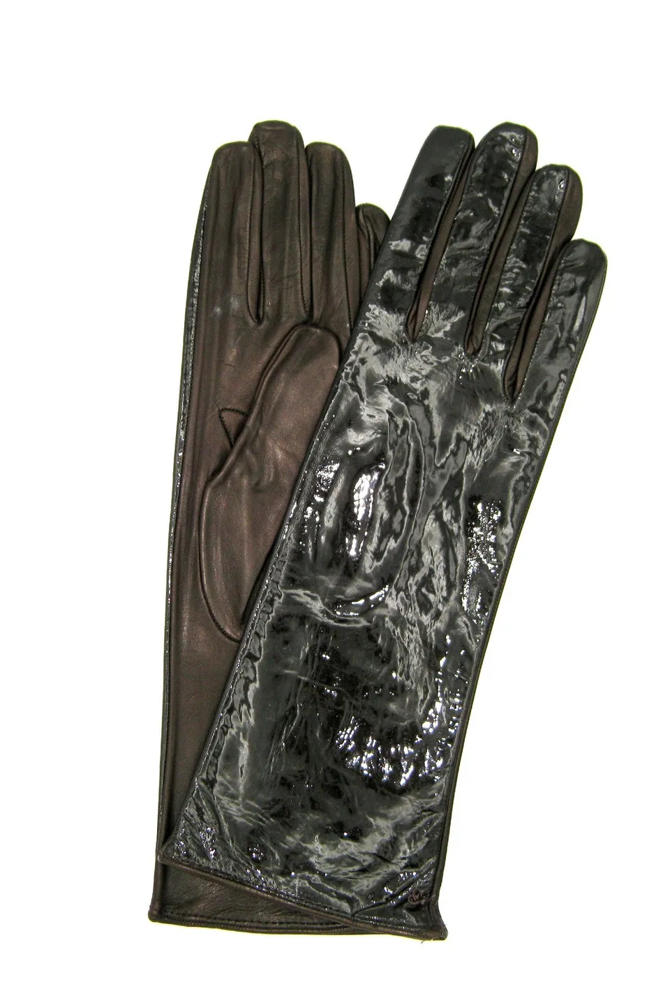 sermoneta-gloves-guanto-in-nappa-4bt-con-fodera-in-seta-e-dorso-in-vernice-t-mor image 1