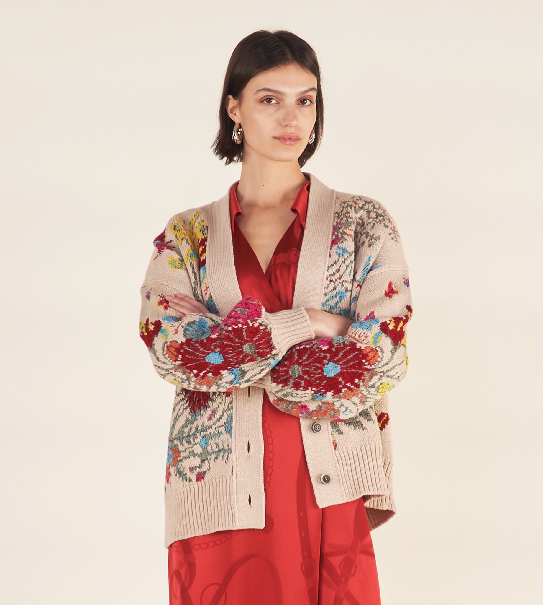 mantero-1902-claude-cardigan-oversize-in-lana-jacquard-2 image 2