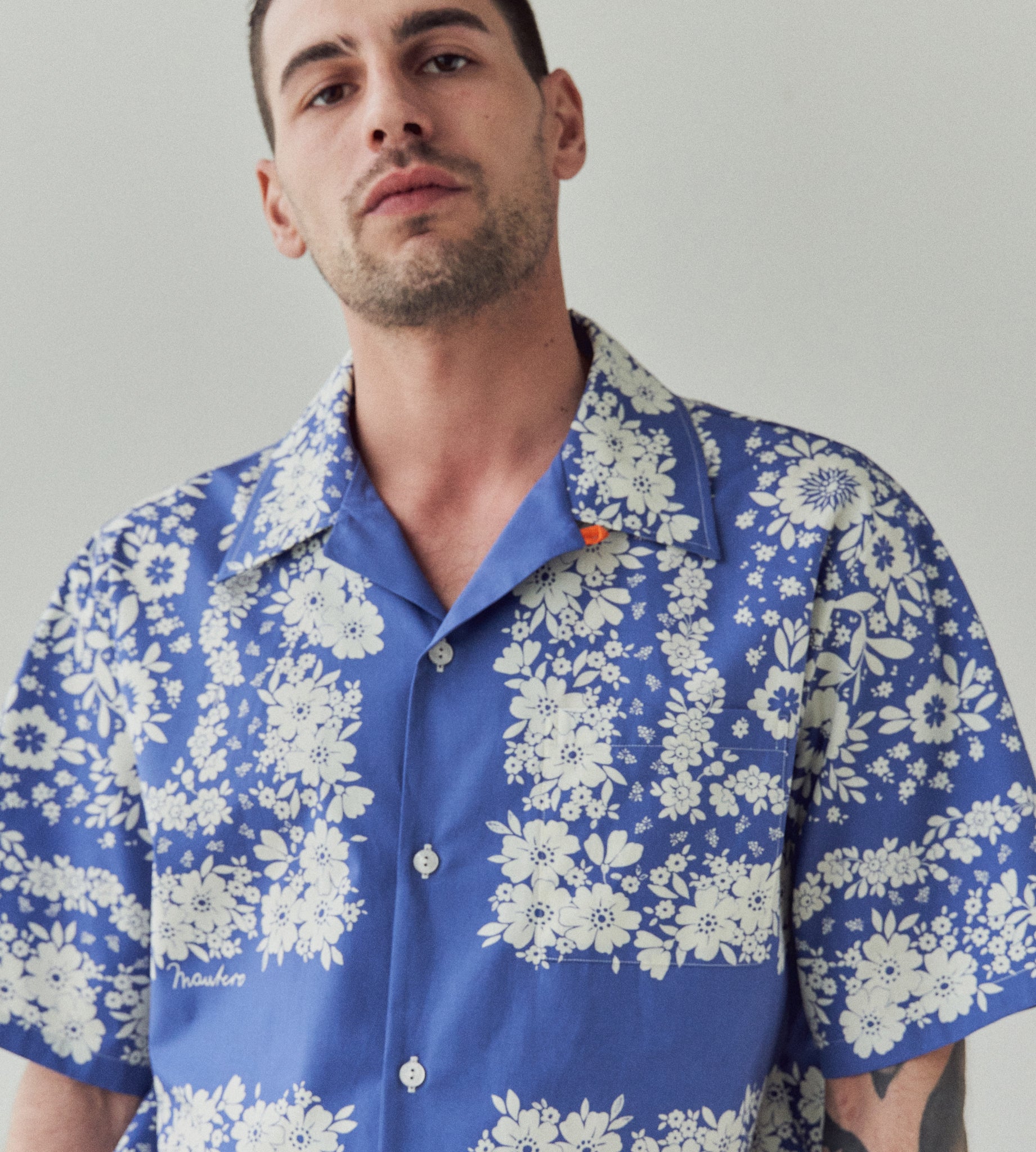mantero-1902-aloha-camicia-hawaiana-in-cotone-2 image 2
