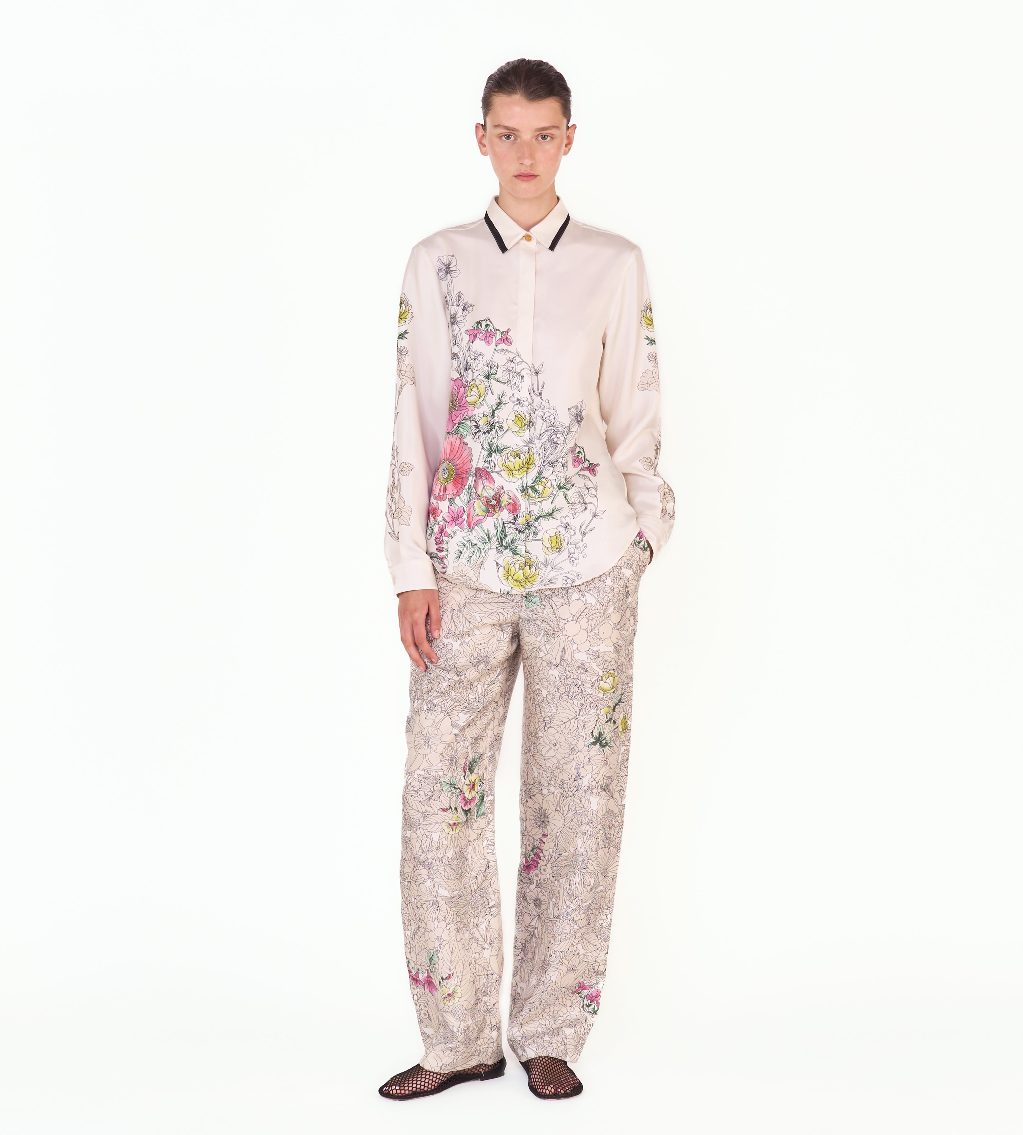 mantero-1902-lea-camicia-classica-manica-lunga image 4