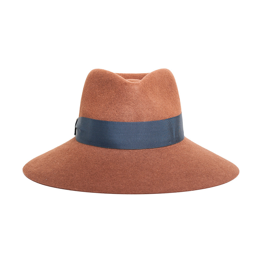 doria-1905-sabina-cappello-drop-donna-feltro-lapin-castagna image 2