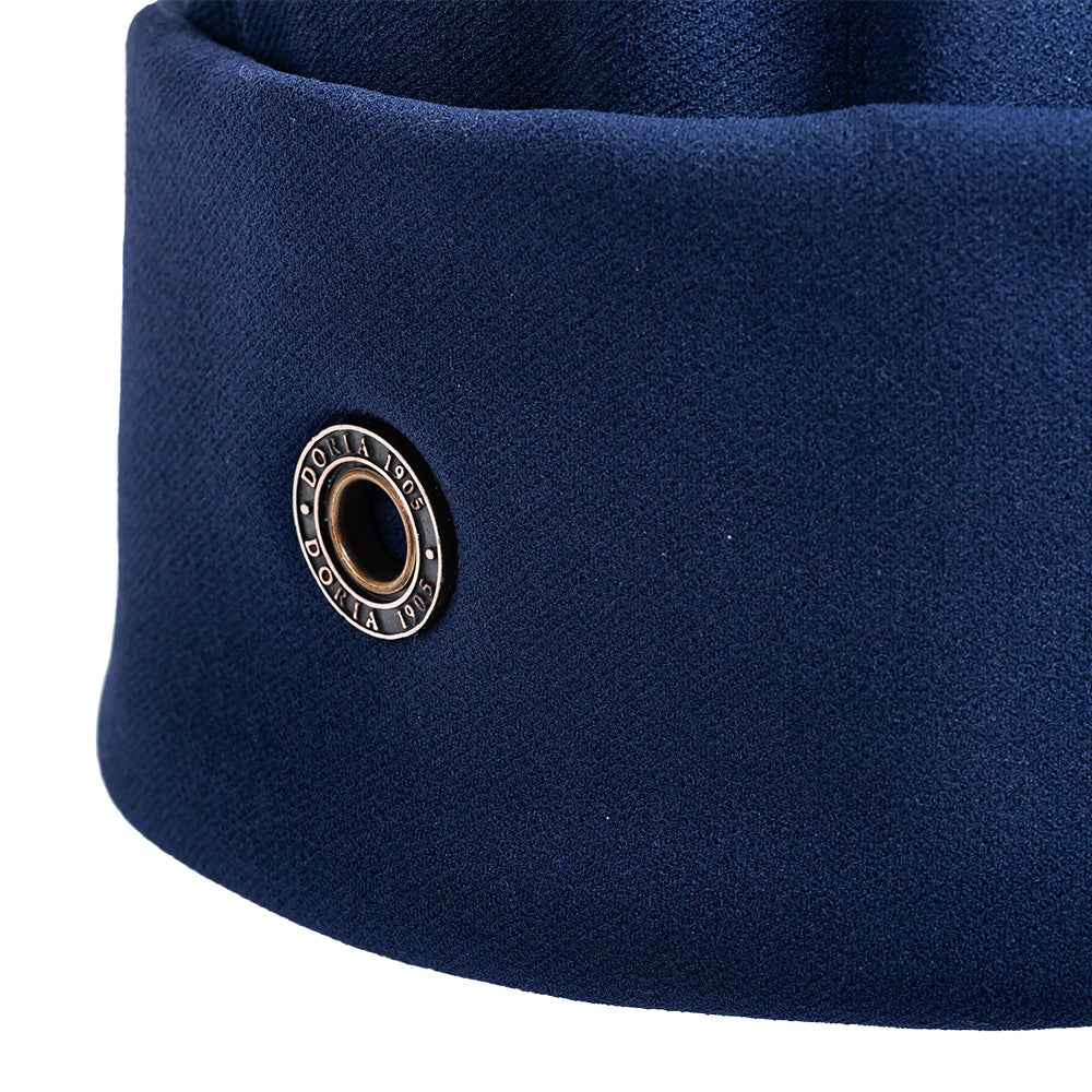 doria-1905-tuddy-cappello-beanie-puffy-blu-con-pom-pom image 2