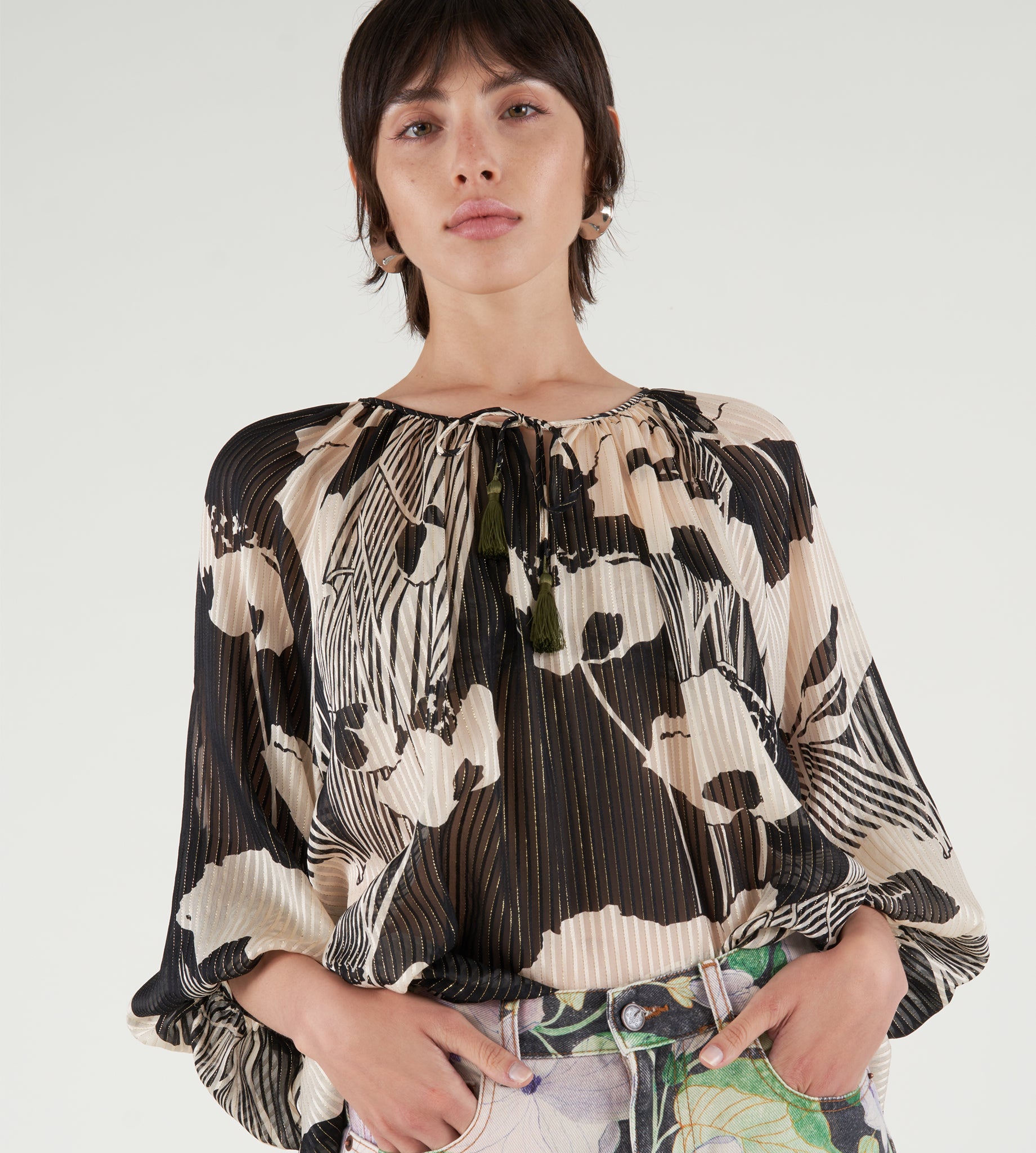 blusa-lolita-mantero-1902-seta-lurex-con-manica-raglan-e-laccini-made-in-italy image 3