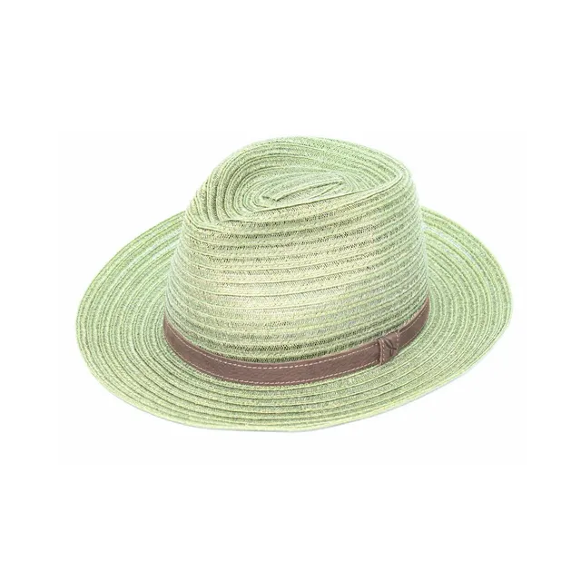 doria-1905-orlando-drop-cappello-in-treccia-di-canapa-cuoio image 1