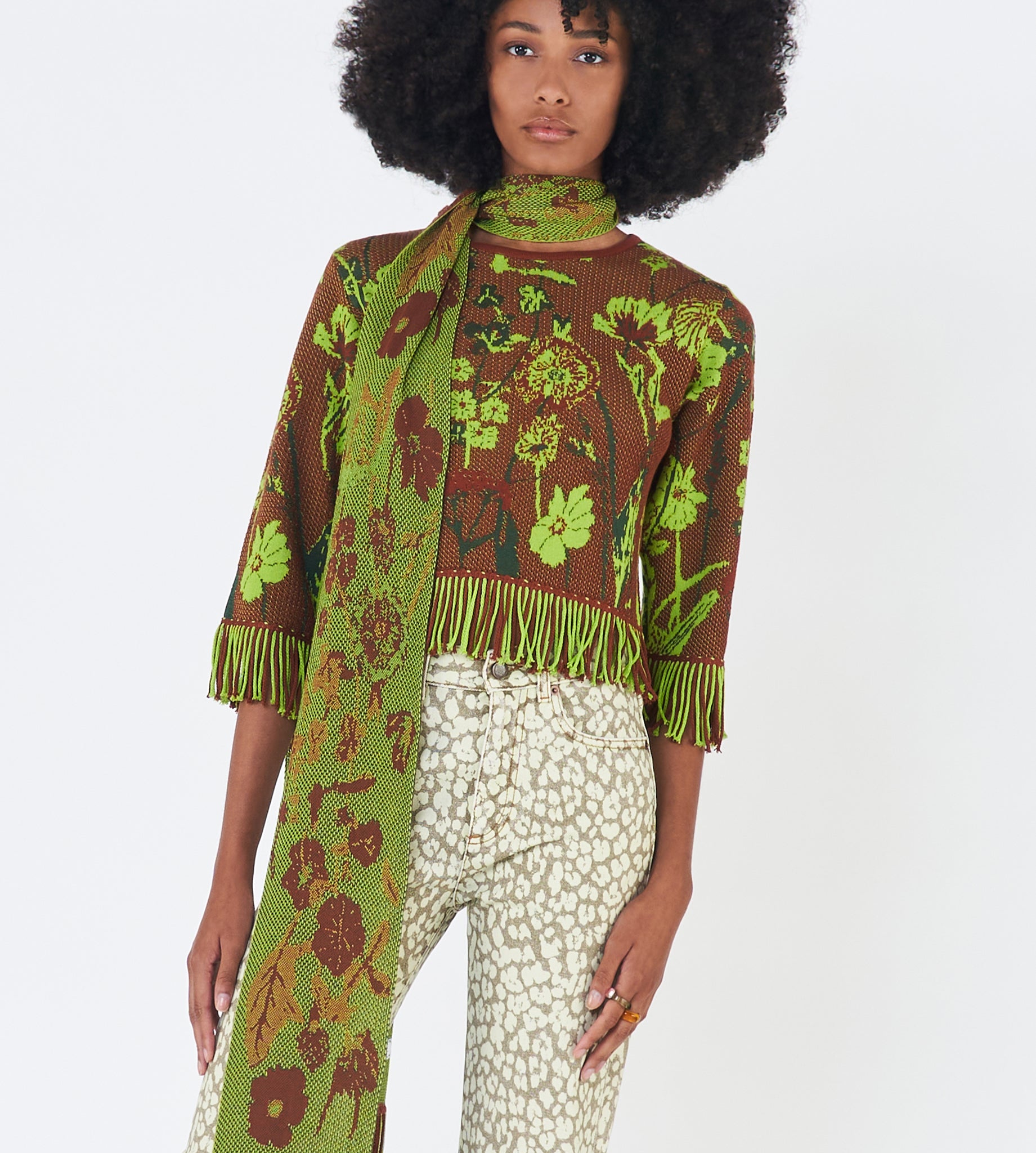 mantero-1902-sandrine-maglia-jacquard-in-cotone image 3
